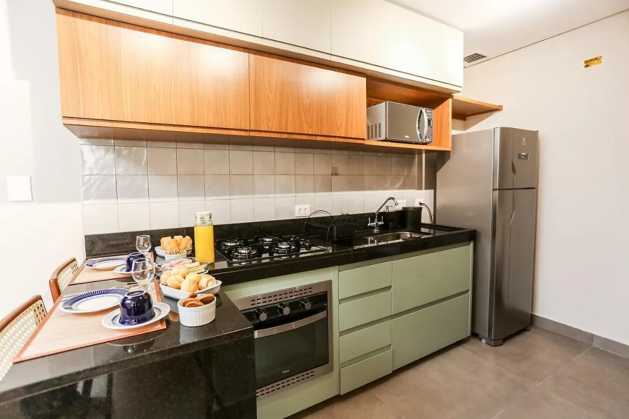 Apartmán Quatro Estacoes Hospeda- Star Green 104- Elegancia E Tranquilidade A 500M Do Capivari Em Campos do Jordão