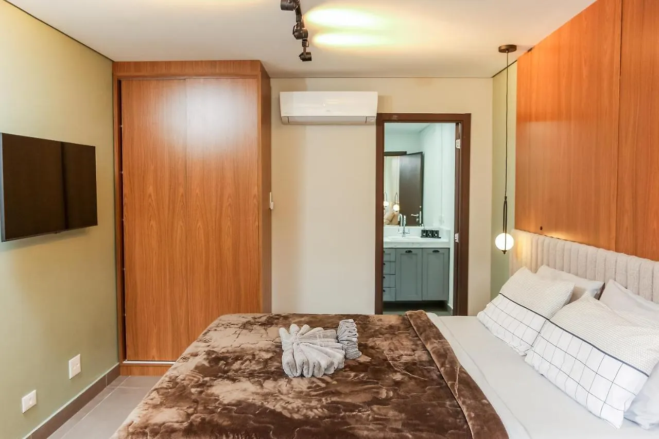 Apartmán Quatro Estacoes Hospeda- Star Green 104- Elegancia E Tranquilidade A 500M Do Capivari Em Campos do Jordão Brazílie